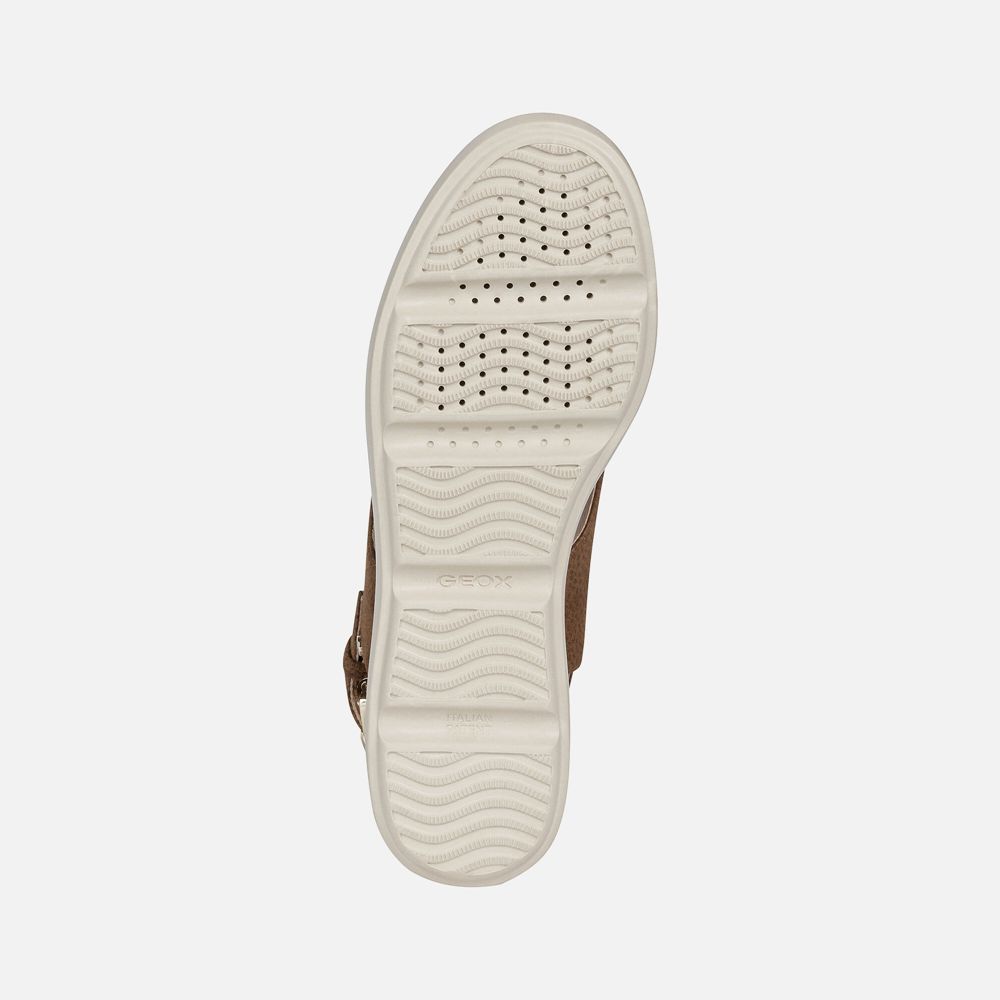 Sandalias Geox Senhora Marrom - Pisa - TOLBS0247